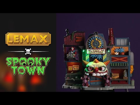 LEMAX Hideous Harry's Toy Factory, with 4.5V Adaptor #05603